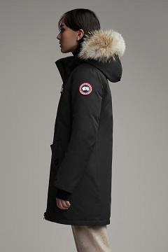 Chamarras Canada Goose Mujer Mexico - Rosemont Abrigos Negros RT3829475